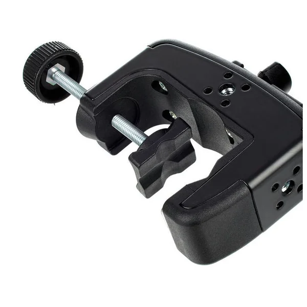 16085 Support de Casque Noir à Clamper
