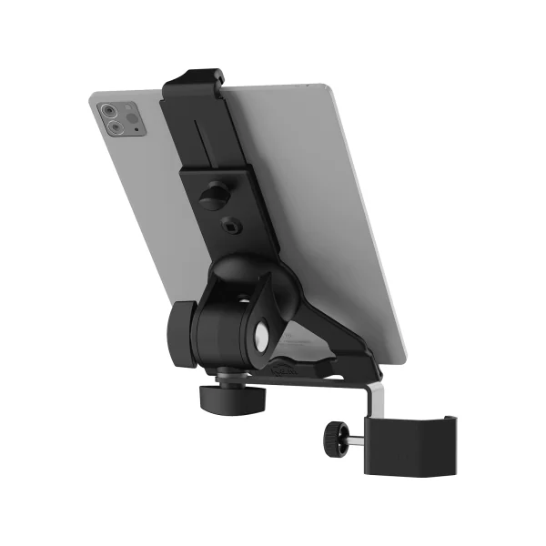19765 K&M Support de tablette avec fixation par serrage latéral sur pied micro