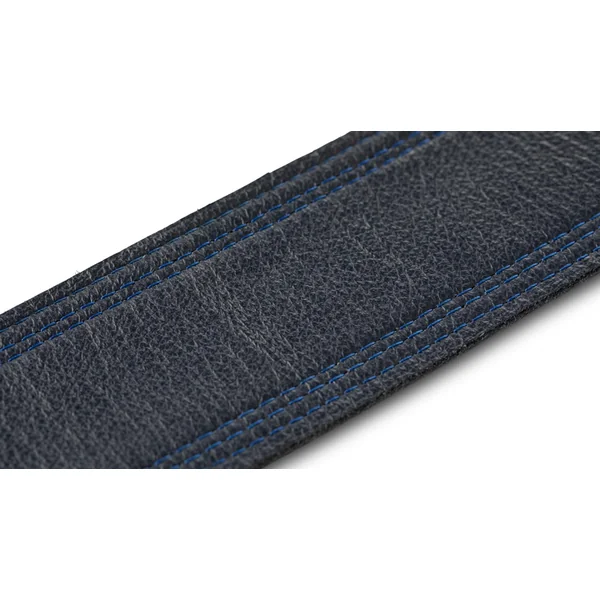 2.5-inc. Blue Denim Guitar Strap 4300-25 - Navy Edge