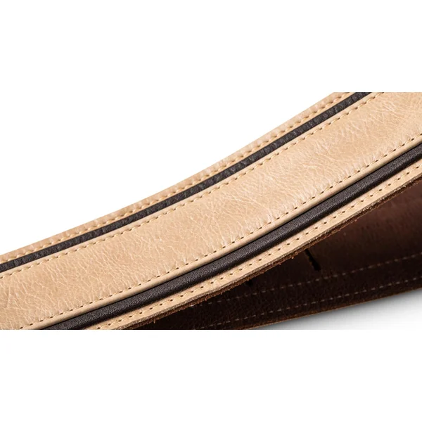 2.5-inc. Reflections Leather Guitar Strap 4111-25 - Spruce/Ebony