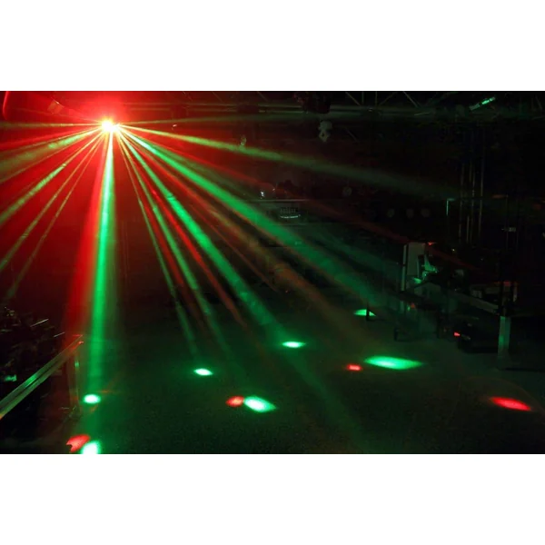 2nde Vie - BeamZ Butterfly LED - Jeu de lumière avec Stroboscope, 3x LED RVB, 3W par LED