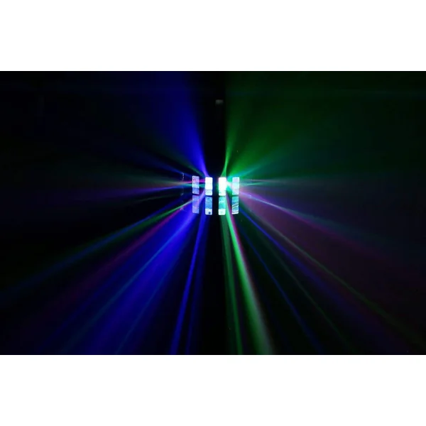 2nde Vie - BeamZ Magic1 - Derby Projecteur Stroboscope, 9x LEDs RGBAWP 3W, Mode DMX