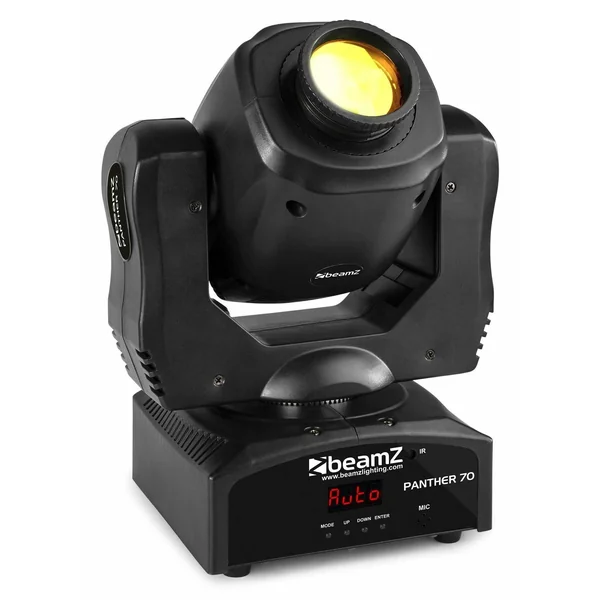 2nde Vie - BeamZ Panther 70 - Lyre Spot LED 70W, Mode DMX, Roue de 7x Gobos, 7 Couleurs