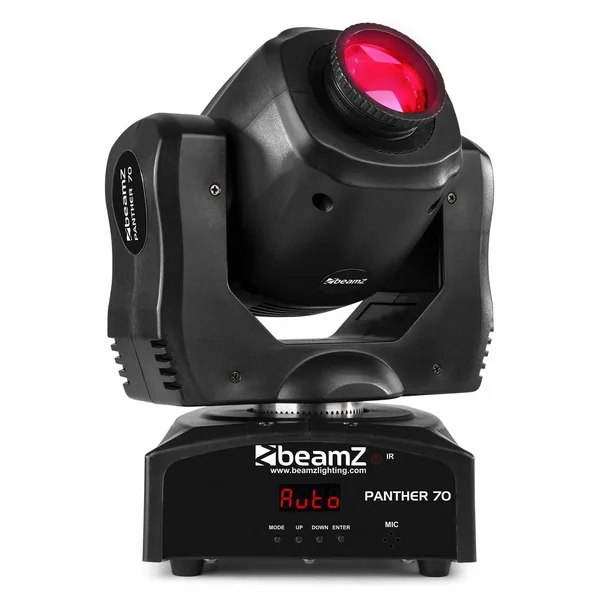 2nde Vie - BeamZ Panther 70 - Lyre Spot LED 70W, Mode DMX, Roue de 7x Gobos, 7 Couleurs