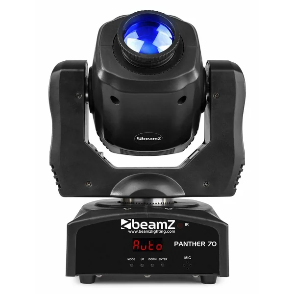 2nde Vie - BeamZ Panther 70 - Lyre Spot LED 70W, Mode DMX, Roue de 7x Gobos, 7 Couleurs