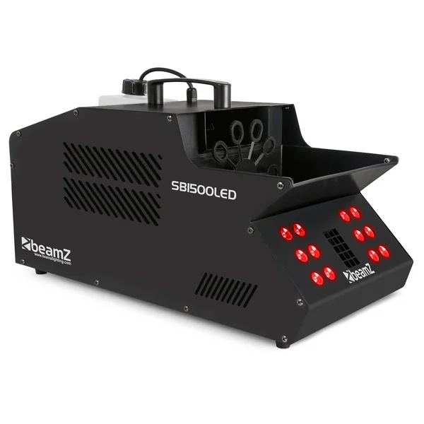 2nde Vie - BeamZ SB1500LED - Machine à Fumée et à Bulles, 1500W, Réservoir 1,35L, Mode DMX