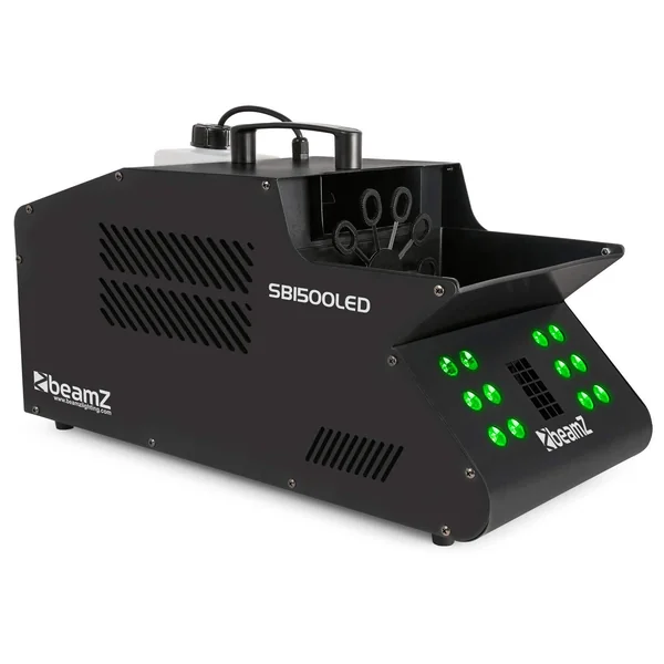2nde Vie - BeamZ SB1500LED - Machine à Fumée et à Bulles, 1500W, Réservoir 1,35L, Mode DMX