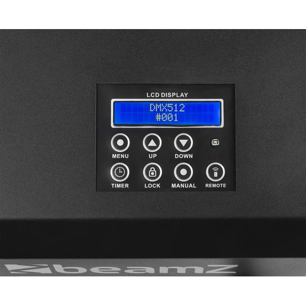 2nde Vie - BeamZ SB2000LED - Machine à fumée et à bulles, 2000W, 18x LED RGB, réservoir 1,35, mode DMX
