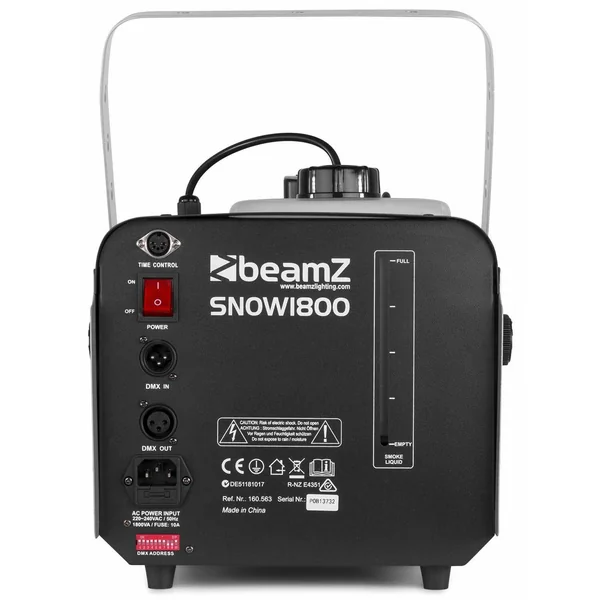 2nde Vie - BeamZ SNOW1800 - Machine à Neige 1800 Watts avec Mode DMX