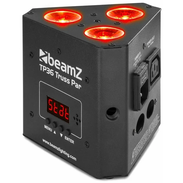 2nde Vie - BeamZ TP36 - Projecteur PAR Structure de Scène RGB-UV DMX - 12 Watts