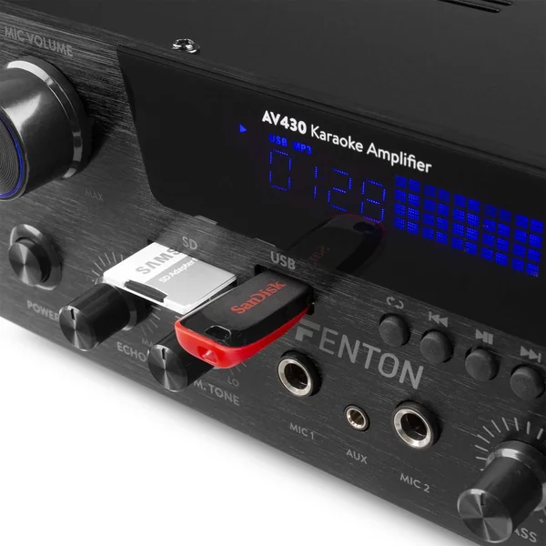 2nde Vie - Fenton AV430B Amplificateur Audio HiFi 600 Watts
