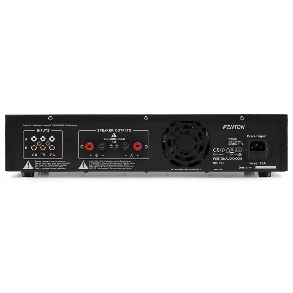 2nde Vie - Fenton FPL1000 - Amplificateur digital, Bluetooth, MP3, USB et SD