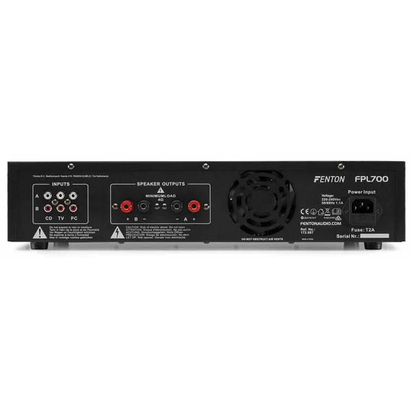 2nde Vie - Fenton FPL700 - Amplificateur digital, BT/MP3/USB/SD