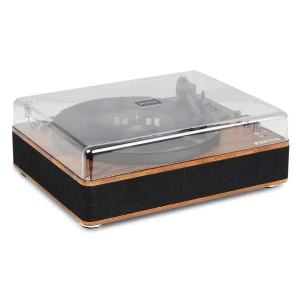 2nde Vie - Fenton RP162D Platine Vinyle Bluetooth avec Haut-Parleurs Intégrés - Noyer