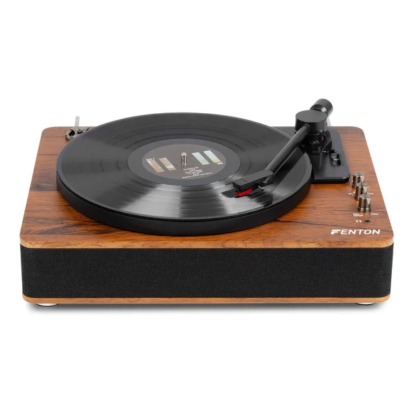 2nde Vie - Fenton RP162D Platine Vinyle Bluetooth avec Haut-Parleurs Intégrés - Noyer