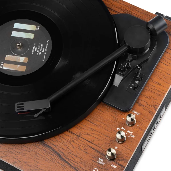 2nde Vie - Fenton RP162D Platine Vinyle Bluetooth avec Haut-Parleurs Intégrés - Noyer