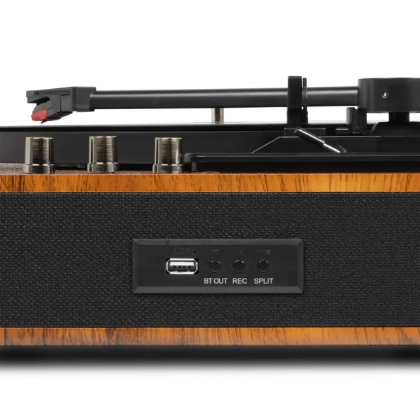 2nde Vie - Fenton RP162D Platine Vinyle Bluetooth avec Haut-Parleurs Intégrés - Noyer