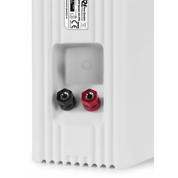 2nde Vie - Power Dynamics BGO40 - Enceintes Passives 2 Voies, 100 Watts, 4", Livré avec Étrier de Fixation - Blanc