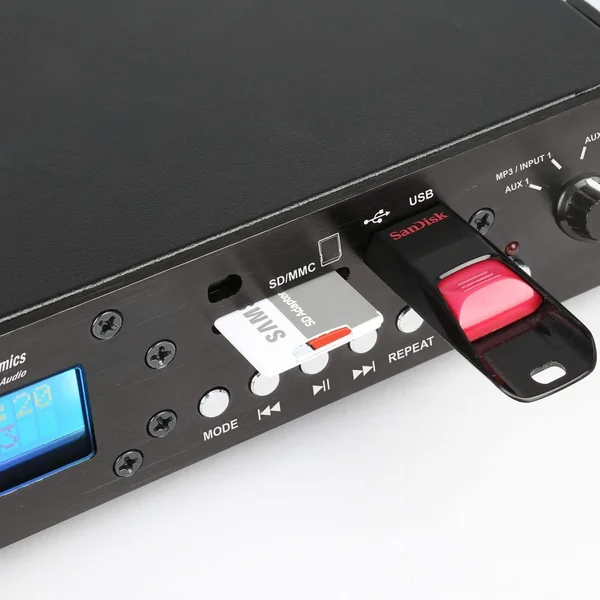 2nde Vie - Power Dynamics PDC75 - Lecteur multimédia avec enregistreur, Bluetooth/USB/SD/MP3/FM