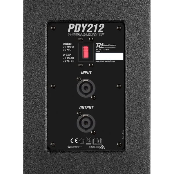 2nde Vie - Power Dynamics PDY215 Enceinte Passive 15 Pouces 800 Watts