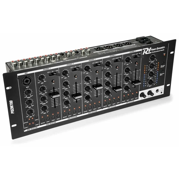 2nde Vie - Power Dynamics PDZM700 Table de Mixage USB 4 Zones 5 canaux