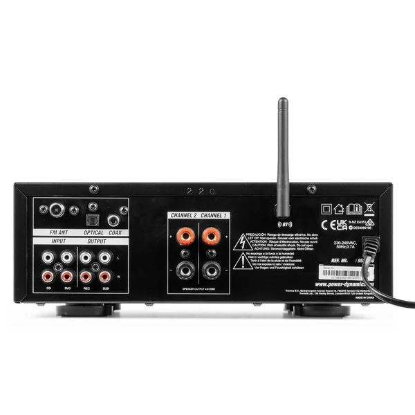 2nde Vie - Power Dynamics PV220BT Amplificateur Audio 2 Zones - 2 x 100 Watts