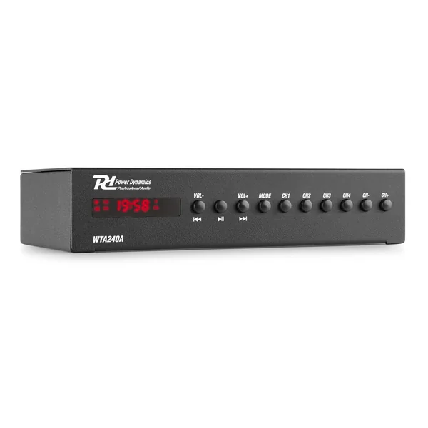 2nde Vie - Power Dynamics WT240A - Amplificateur Stéréo WiFi avec Bluetooth - 80 Watts