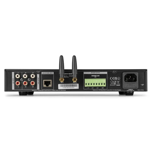 2nde Vie - Power Dynamics WT460A - Amplificateur Stéréo WiFi 2 Canaux avec Bluetooth - 240 Watts