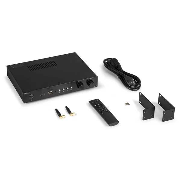 2nde Vie - Power Dynamics WT460A - Amplificateur Stéréo WiFi 2 Canaux avec Bluetooth - 240 Watts