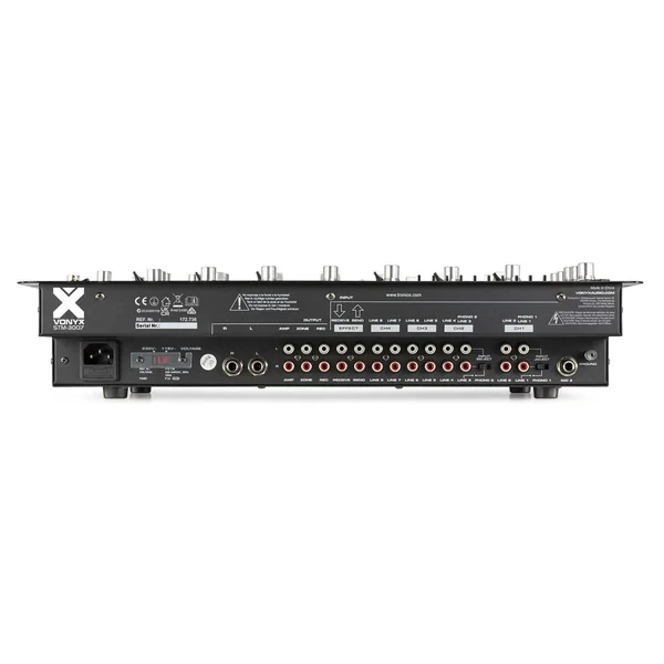 2nde Vie - SkyTec STM-3007 Table de Mixage 6 Canaux SD/USB/MP3/LED/Bluetooth 19"