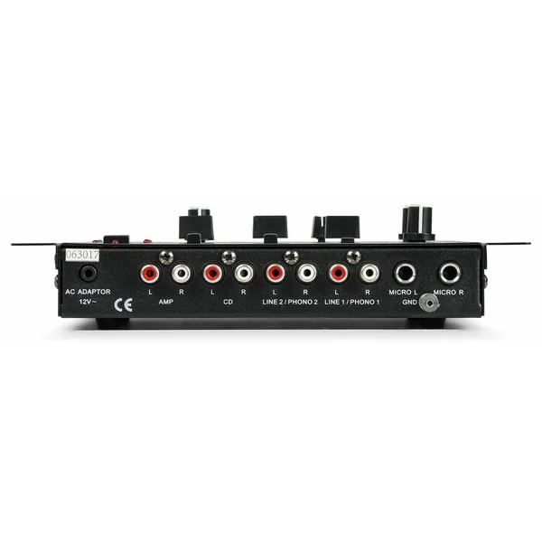 2nde Vie - Vonyx STM-2211B - Table de mixage 4 canaux, 3 canaux mono/stéréo commutables