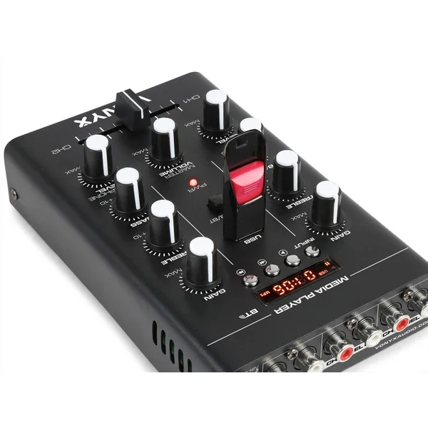 2nde Vie - Vonyx STM500BT - Table de Mixage 2 canaux, USB/MP3/BT,