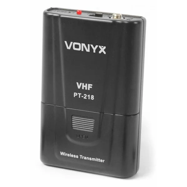 2nde Vie - Vonyx STWM712H - Système sans Fil VHF avec Serre-Tête, 2 Casques 2 Émetteurs et un Récepteur