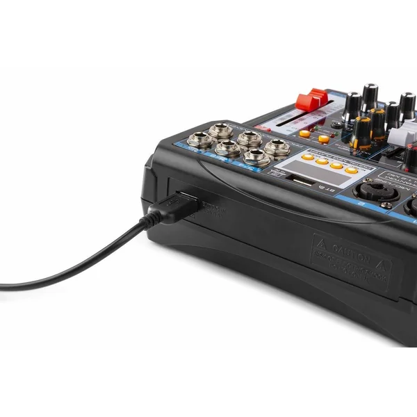 2nde Vie - Vonyx VMM-P500 - Console de Mixage, 4 Canaux, Bluetooth, MP3/USB