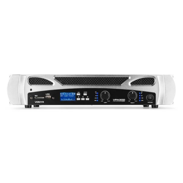 2nde Vie - Vonyx VPA300 - Amplificateur Digital 2x 150W, Bluetooth, MP3/USB/SD avec Télécommande