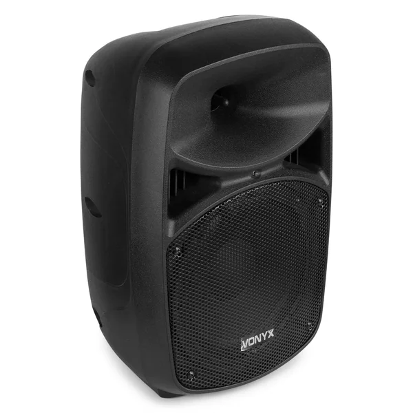 2nde Vie - Vonyx VPS082A - Set d'Enceintes LED 8" 400 Watts BT/USB/SD avec Télécommande et Micro