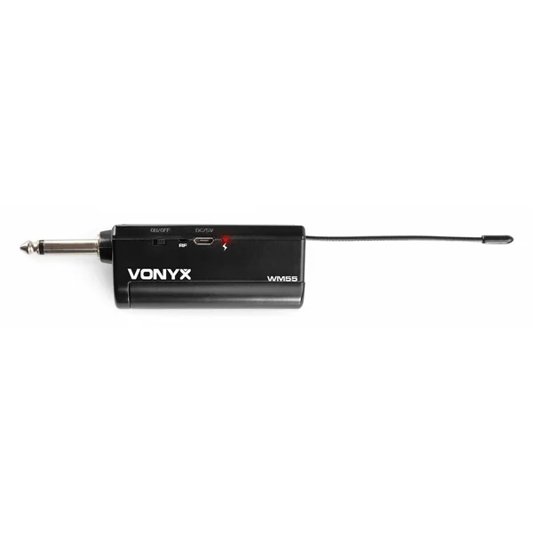 2nde Vie - Vonyx WM55 Microphone sur batterie Plug-and-Play UHF sans fil