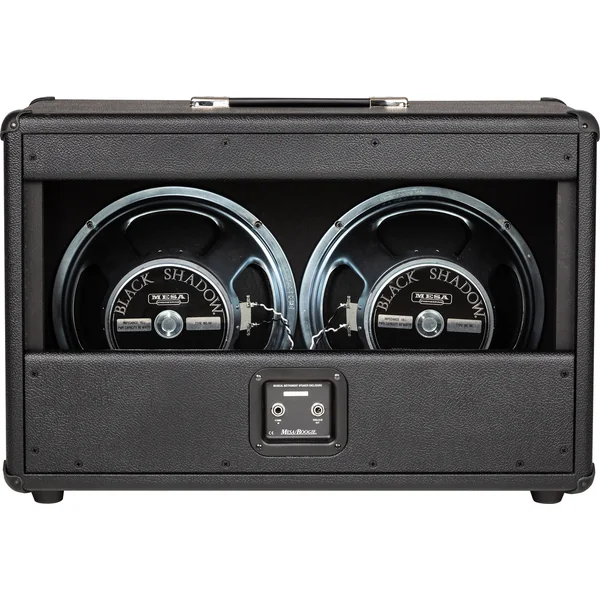 2x12 Boogie Open Back Cabinet - Black Bronco