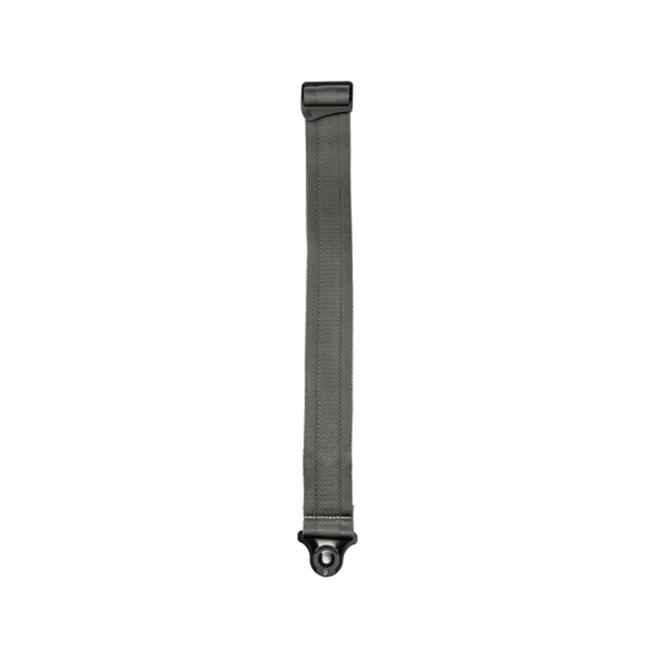 50BAL09 Auto Lock Guitar Strap, Metal Grey
