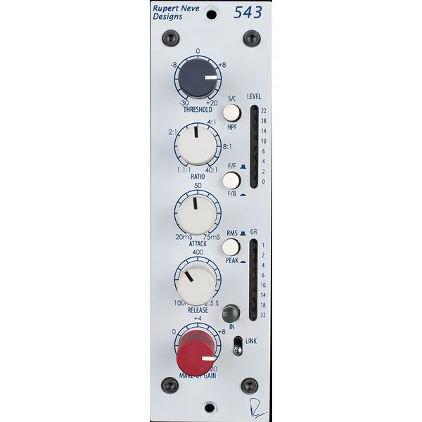 543 Mono Compressor / Limiter - 500 series