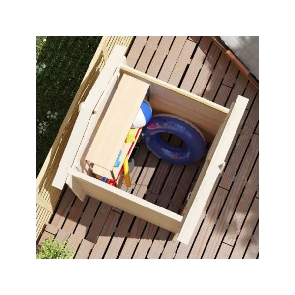 Abri de jardin 2,43m² en épicéa Madrier 19mm Abri jardin bois Chalet en bois Cabanon bois