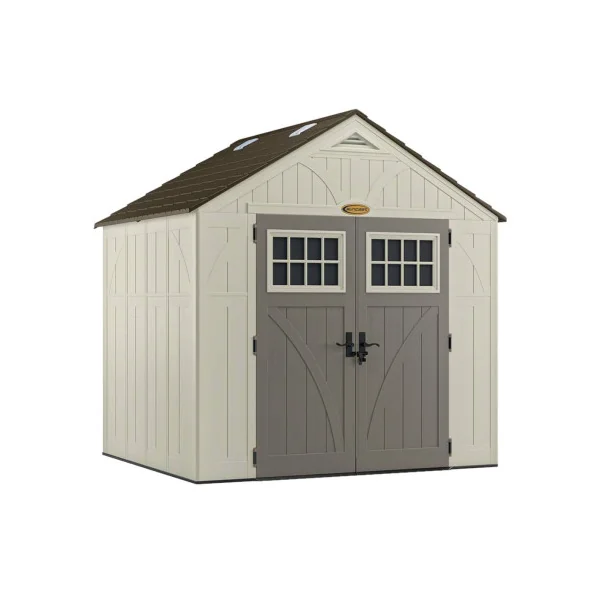 Abri de jardin 5,54m² en Polyéthylène 35mm avec Plancher