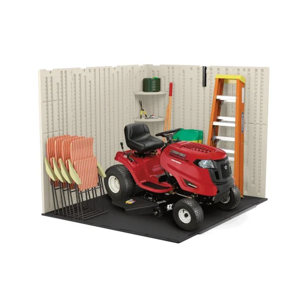 Abri de jardin 5,54m² en Polyéthylène 35mm avec Plancher