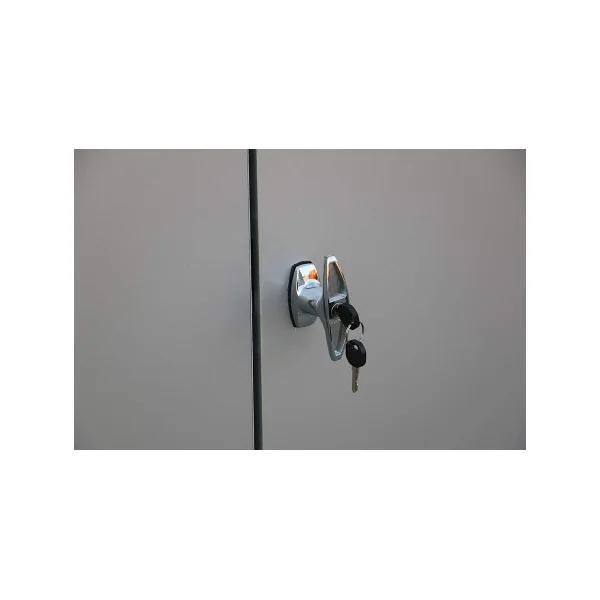 Abri de Jardin en ALUMINIUM 5,36m² + kit ancrage Abri ALU Stockage bois Outillage