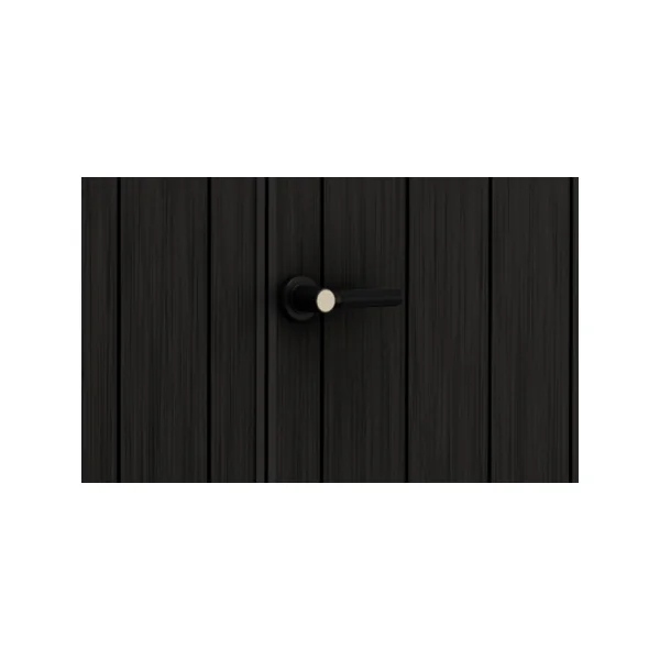 Abri de jardin monopente 6m² en résine gris et noir + plancher Abri jardin résine rangement bois