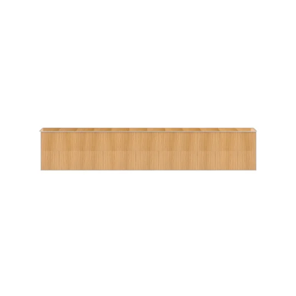 Abri de jardin métal 19,60m² imitation bois abri jardin métallique