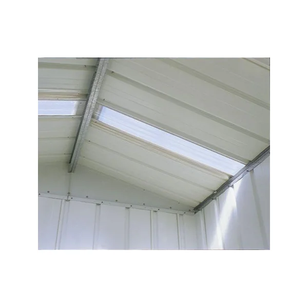 Abri de jardin métal anthracite 11,99m² + kit ancrage Abri jardin métallique rangement bois outillage de jardin