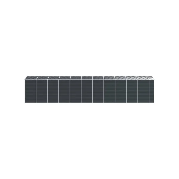 Abri de Jardin Métal Anthracite 18,71m² Abri jardin Métallique Rangement bois Outillage de Jardin