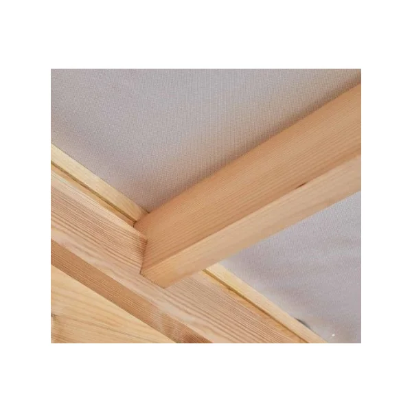 Abri de jardin Toiture Galvanisée en bois massif d'épicéa 10,34m² en madrier Abri en bois Stockage extérieur