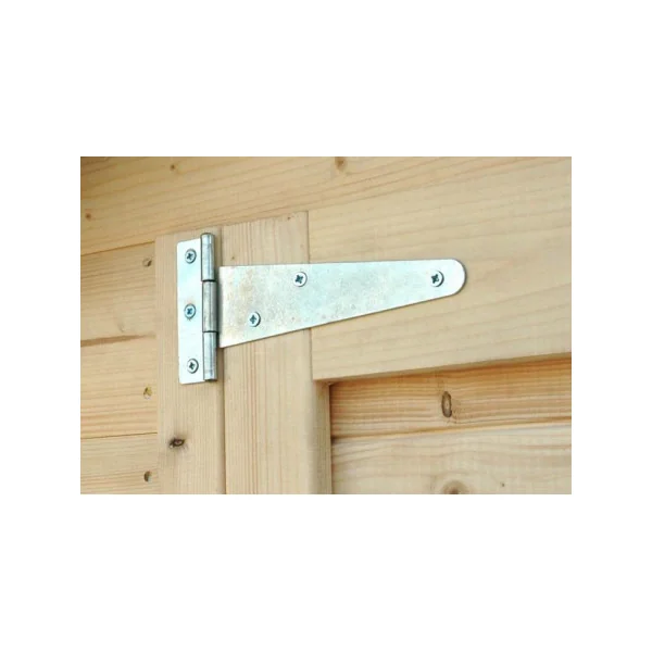 Abri Vélo Bois 2,10m² Bois Naturel 14mm + Plancher Armoire de jardin